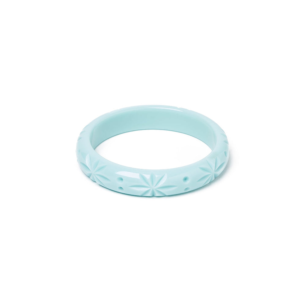 Midi Surf Heavy Carve Bangle by Splendette-0