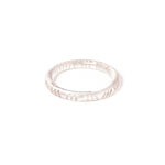 Narrow Crystal Heavy Carve Bangle by Splendette-0