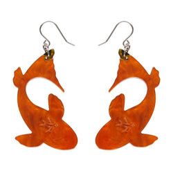 Playing Koi Drop Earrings by Erstwilder-2 width=100 