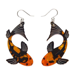 Playing Koi Drop Earrings by Erstwilder-0 width=100 