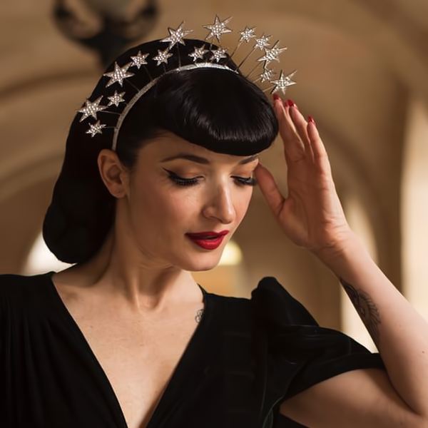 "Hedy" Star Crown