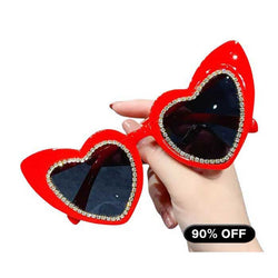 "Abigail" Heart Sunglasses width=100 