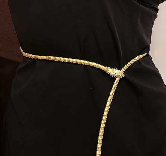 "Lamia" Snake Belt