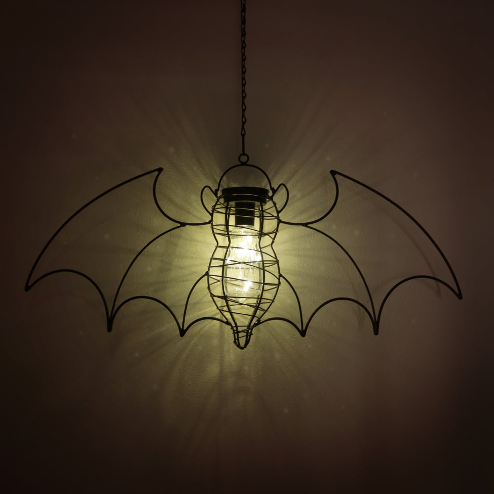 Solar Powered Bat Lantern Light-0