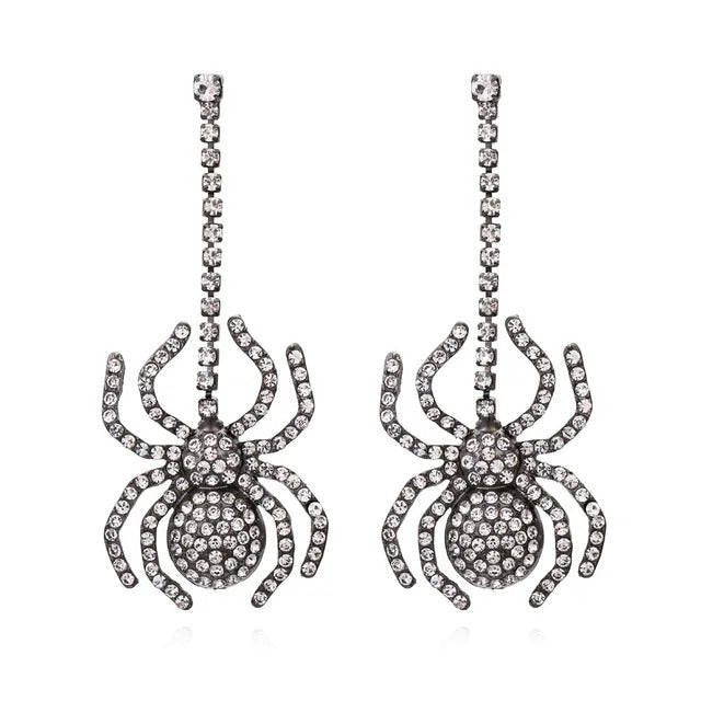 "Amarantha" Spider Earrings