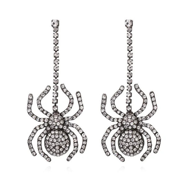 "Amarantha" Spider Earrings