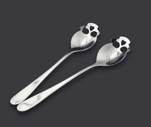 "Skully" Skull Teaspoon Pair