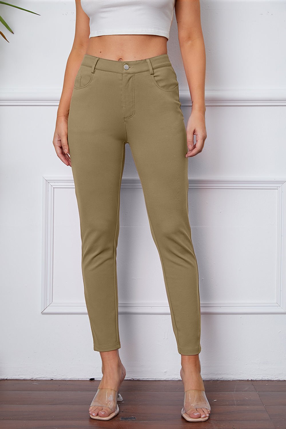 StretchyStitch Pants by Basic Bae-10