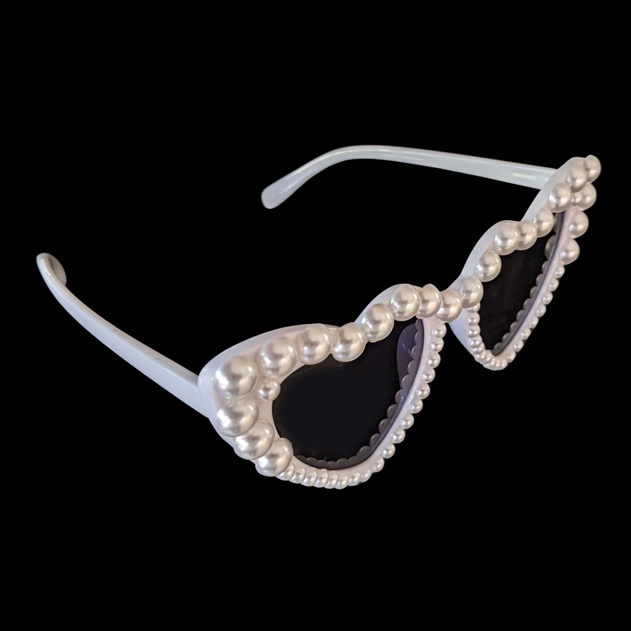 "Pearly" Heart Sunglasses