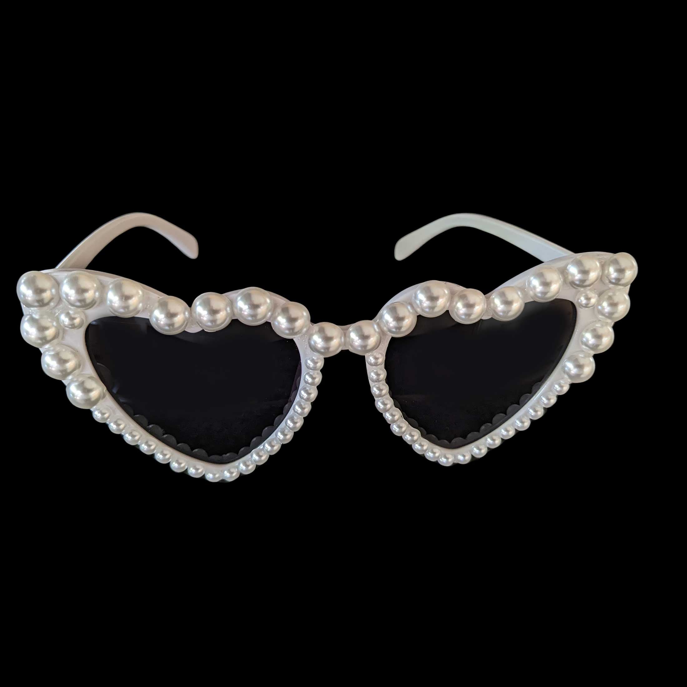 "Pearly" Heart Sunglasses