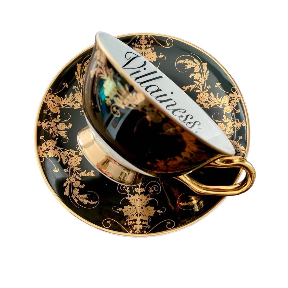 Villainess Insult Teacup and Saucer by Miss Havisham-0