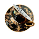 Villainess Insult Teacup and Saucer by Miss Havisham-0