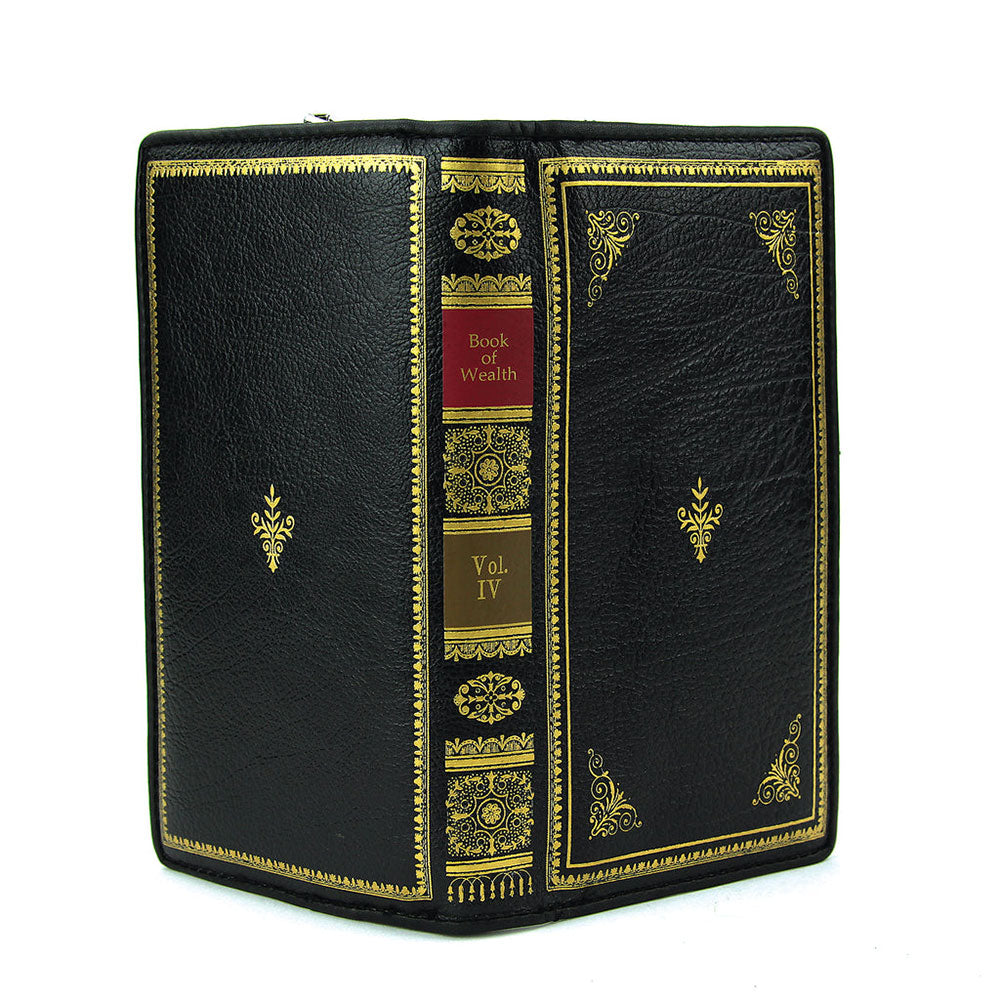 Vintage Book Wallet Wristlet-0