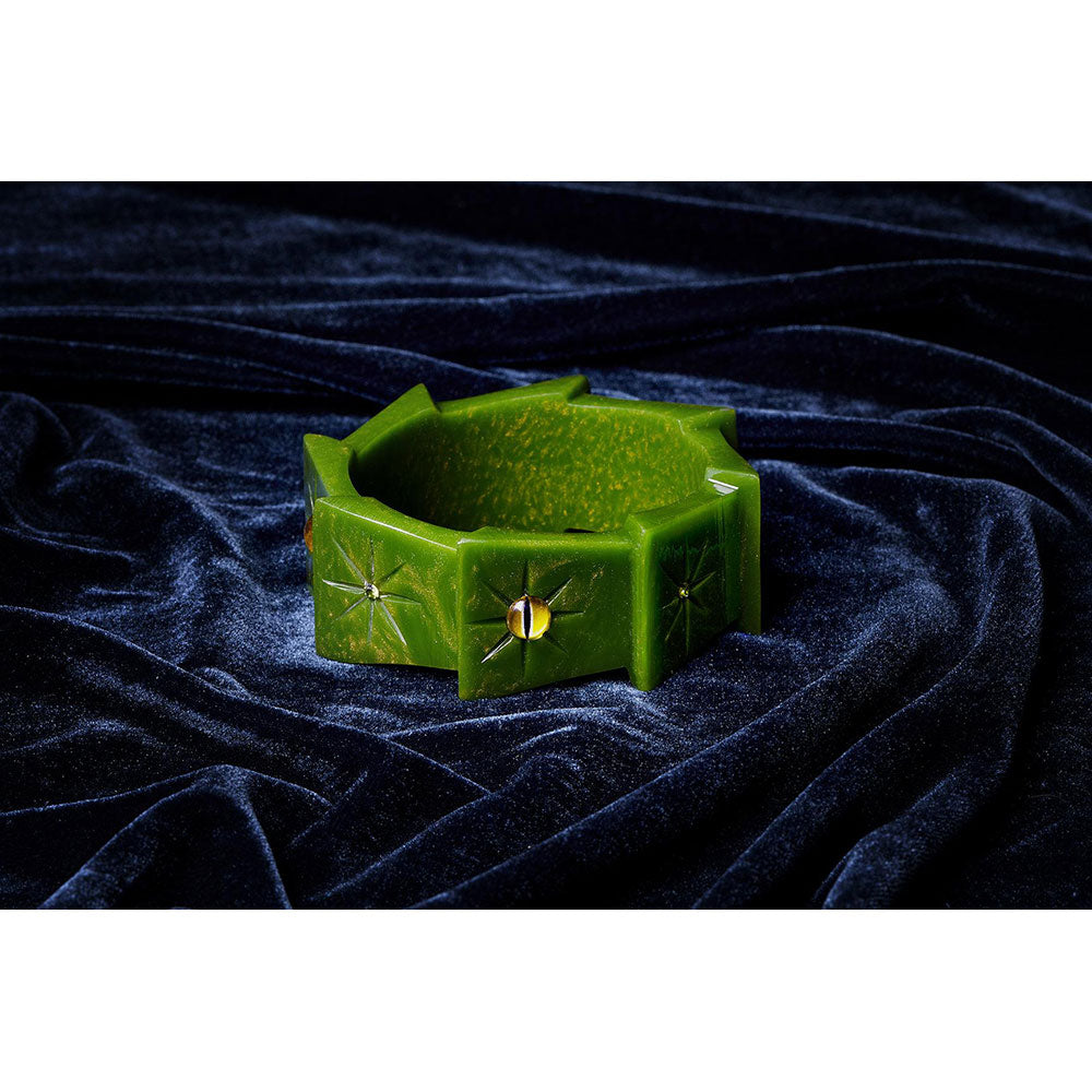 Wide Enchanted Bangle by Splendette-1