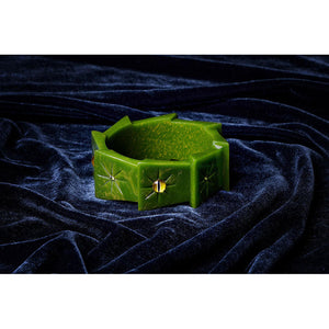 Wide Enchanted Bangle by Splendette-1