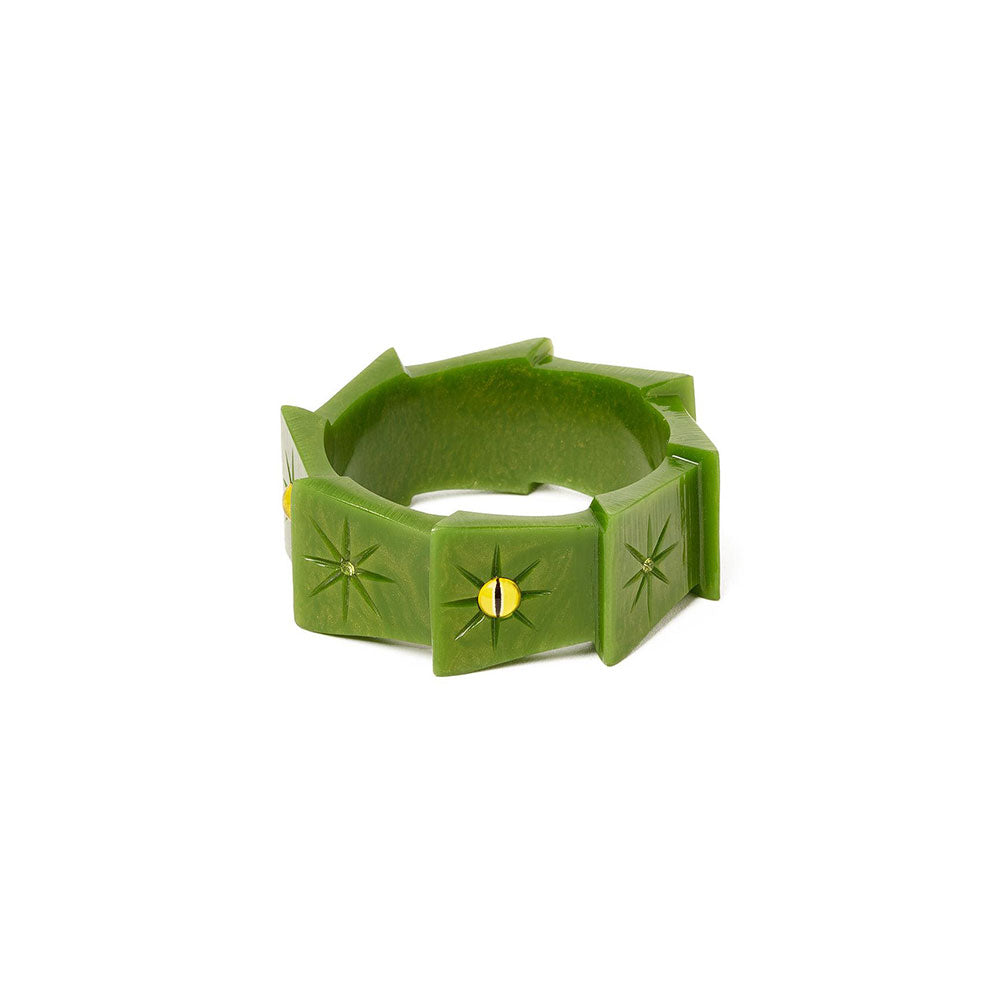 Wide Enchanted Bangle by Splendette-0