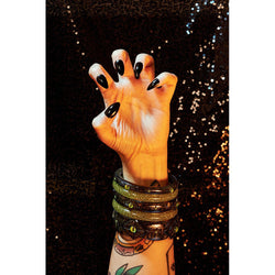 Wide Hypnotised Bangle by Splendette-2 width=100 