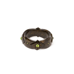 Wide Hypnotised Bangle by Splendette-0 width=100 