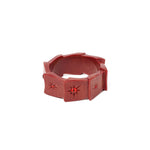 Wide Mesmerised Bangle by Splendette-0