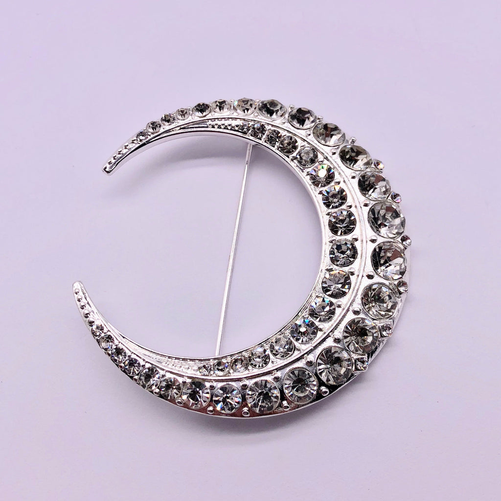 "Aurelia" Moon Statement Brooch