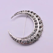 "Aurelia" Moon Statement Brooch width=100 