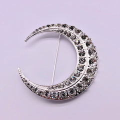 "Aurelia" Moon Statement Brooch