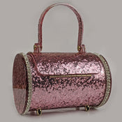 "Starlet" Acrylic Purse - Pink Glitter width=100 