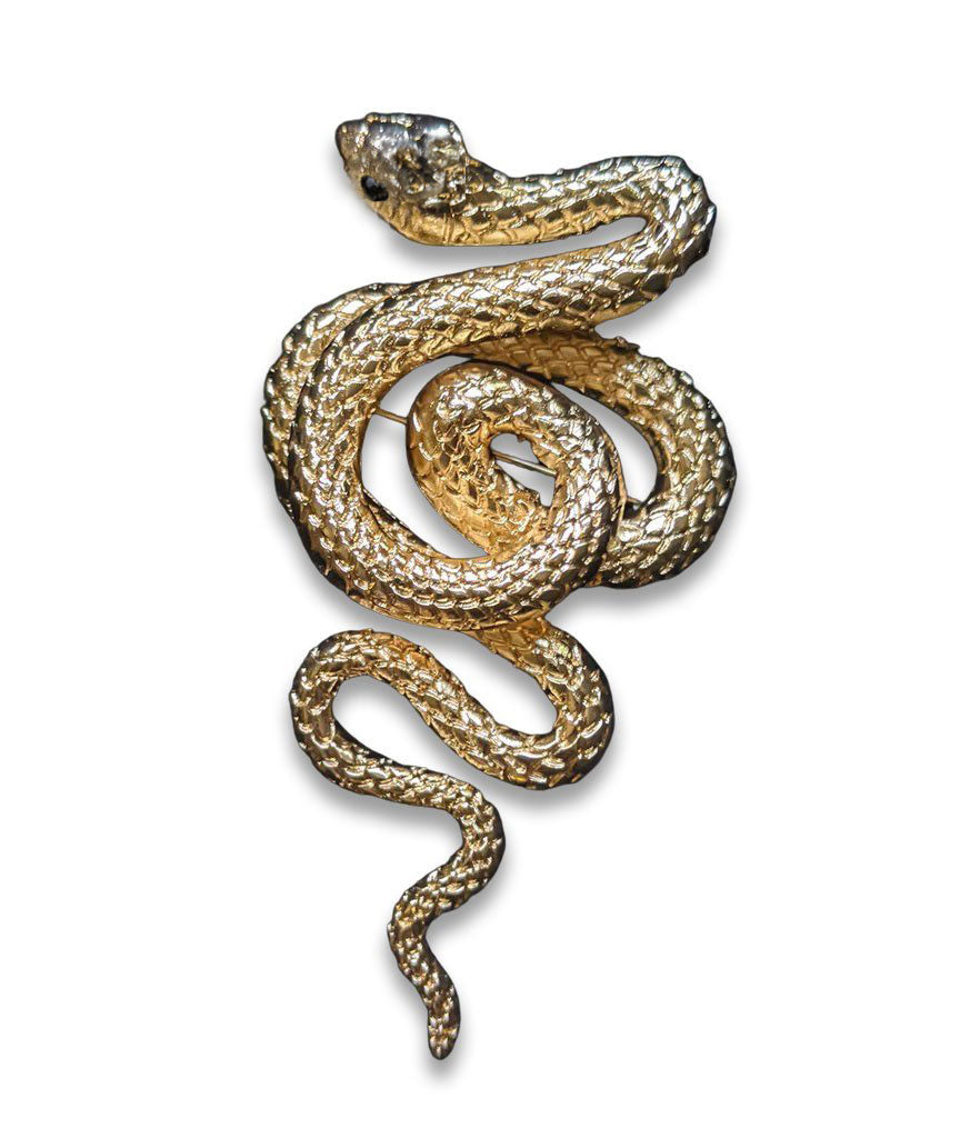 "Phoebe" Snake Brooch