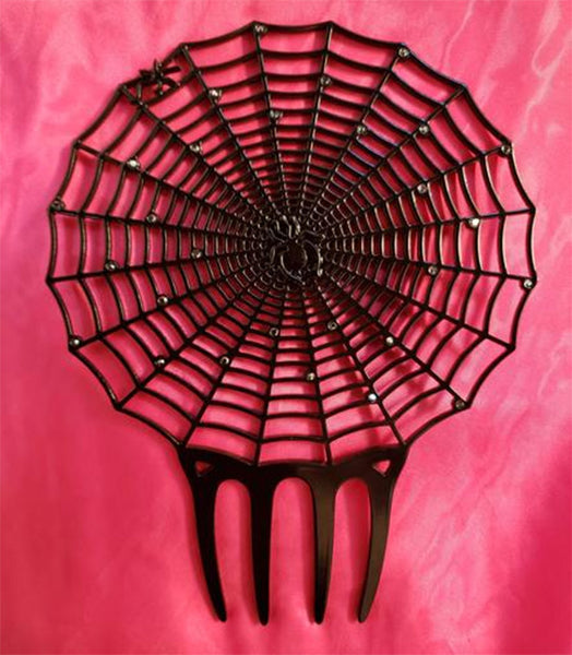 "Isobel" Spider Web Hair Comb