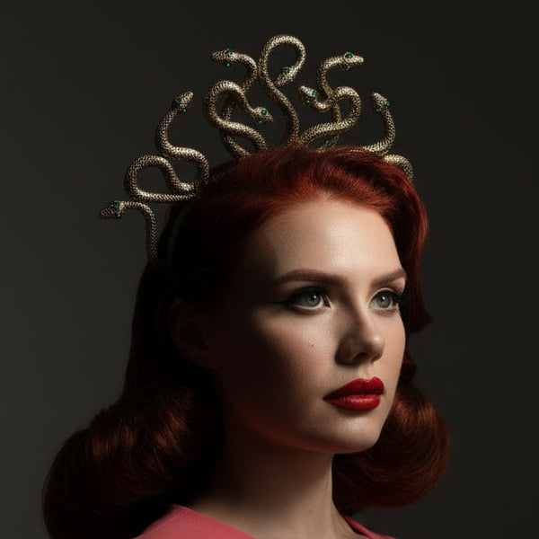 "Medusa" Snake Headband