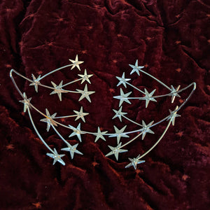 "Zandra" Stars Headpiece