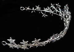 "Stardust" Silvery Crown