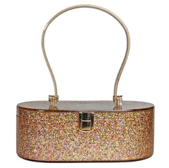 "Emma" Acrylic Purse - Glitter
