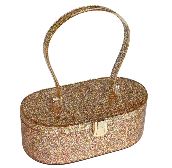 "Emma" Acrylic Purse - Glitter