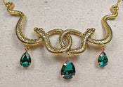 "Amaya" Snake Necklace width=100 