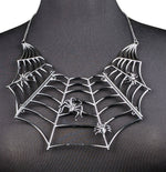 "Trista" Spiderweb Necklace width=100 