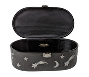 "Emma" Acrylic Purse - Black width=100 