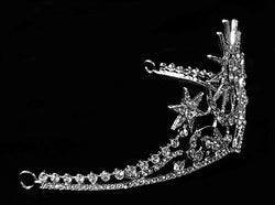 "Calista" Moon and Stars Tiara width=100 