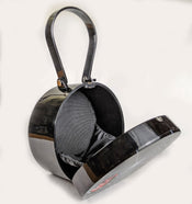 "Nora" Spiderweb and Rose Purse width=100 