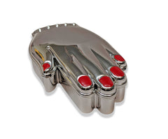"Delia" Hand Purse - Silvertone