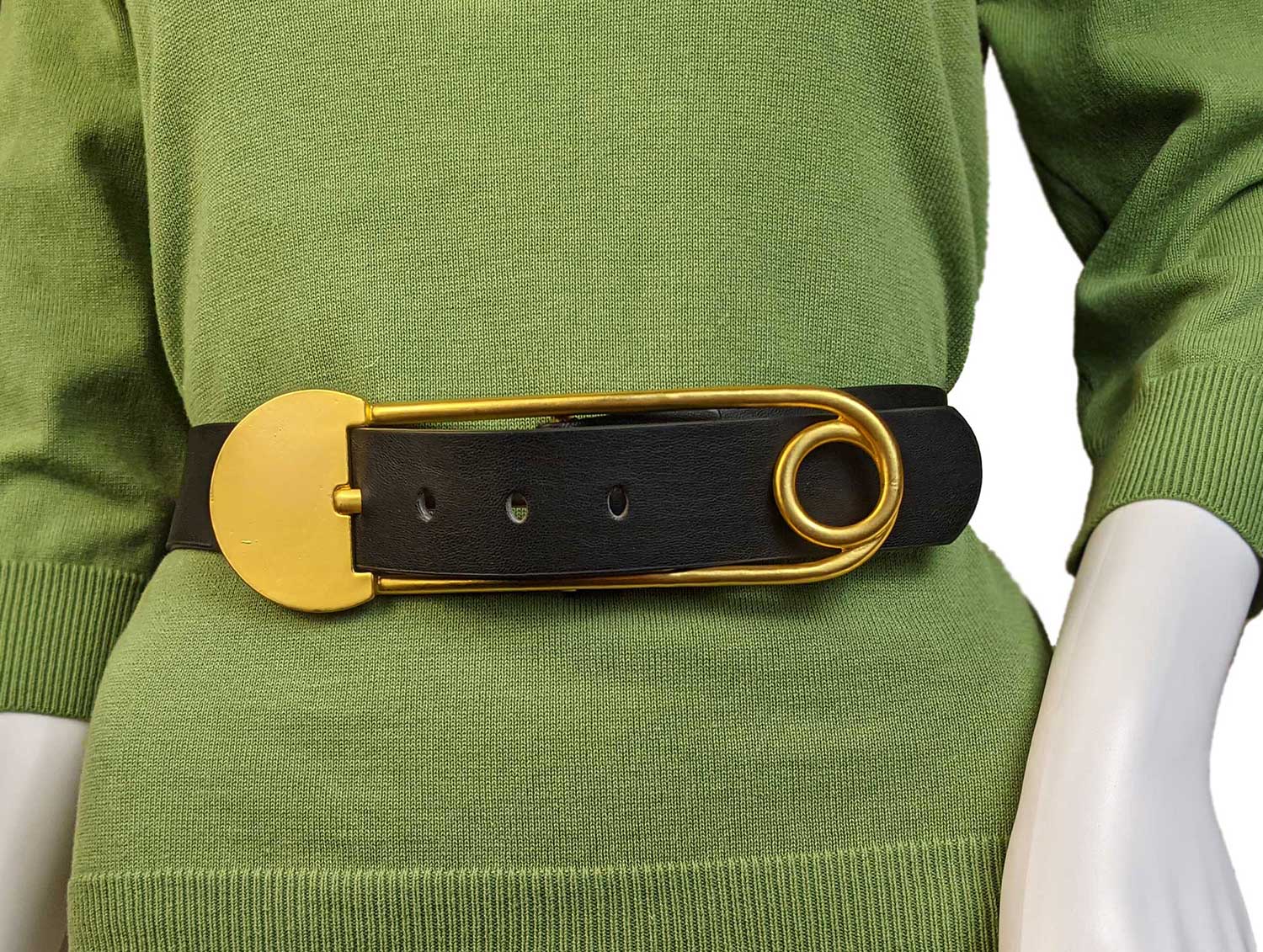 "Payton" Safety Pin Belt