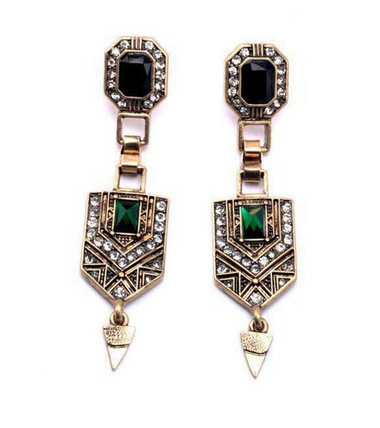 "Concordia" Art Deco Earrings
