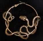 "Damaris" Snake Earrings width=100 