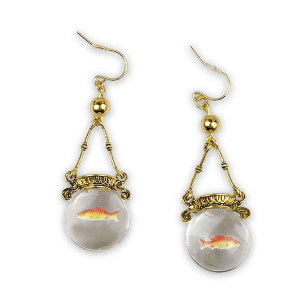 "Mireille" Fishbowl Earrings