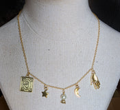 "Morgana" Fortune Teller Themed Necklace width=100 