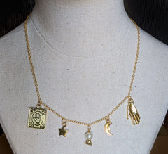 "Morgana" Fortune Teller Themed Necklace