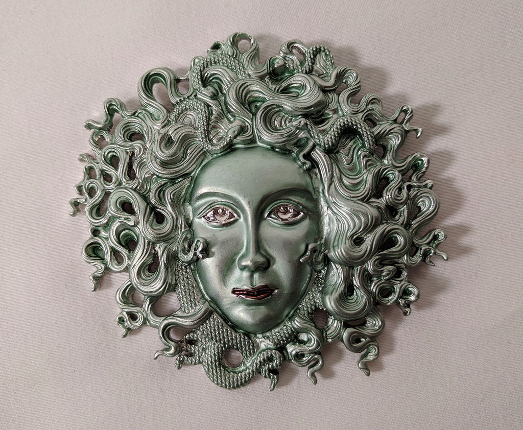 "Nemi" Medusa Statement Brooch