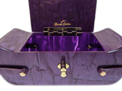"Cairo" Acrylic Purple Bag width=100 