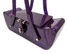 "Cairo" Acrylic Purple Bag