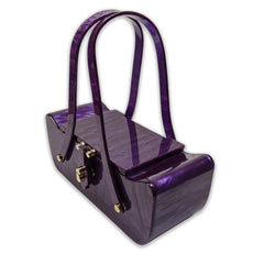 "Cairo" Acrylic Purple Bag